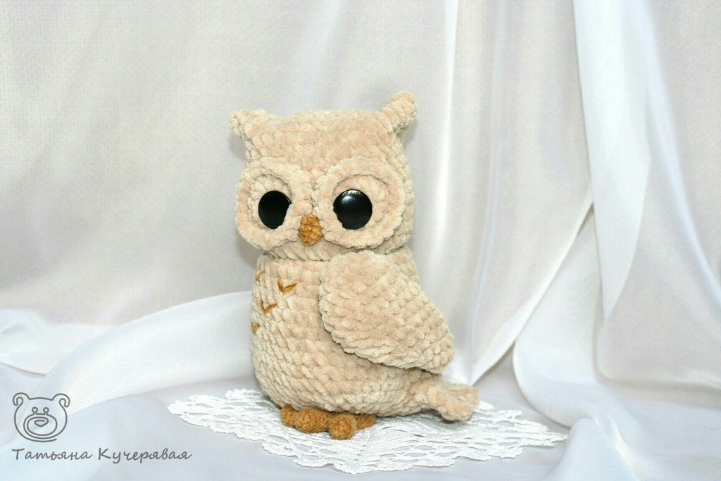white owl crochet pattern